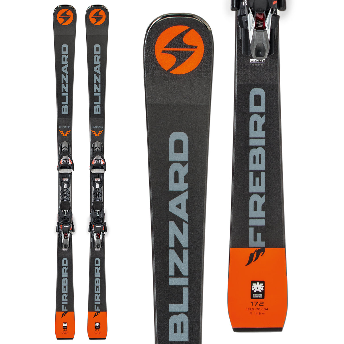 Blizzard Firebird Competition Skis + TPX12 Bindings 2019