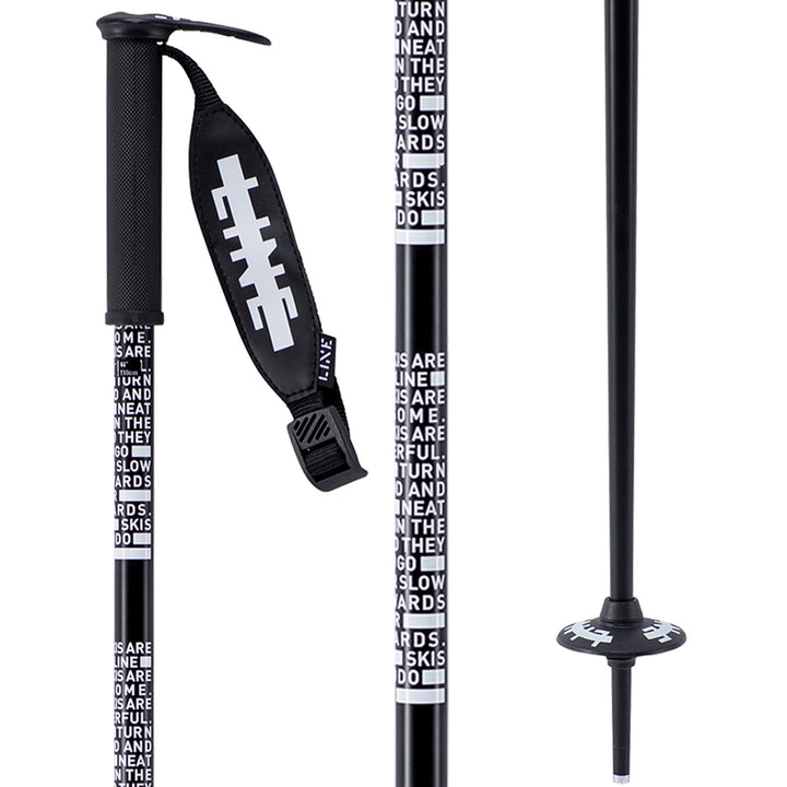 Line Skis Pin Ski Poles 2019 Black