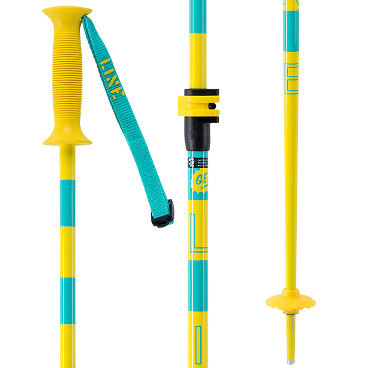 Line Skis Get Up Ski Poles 2019 Yellow