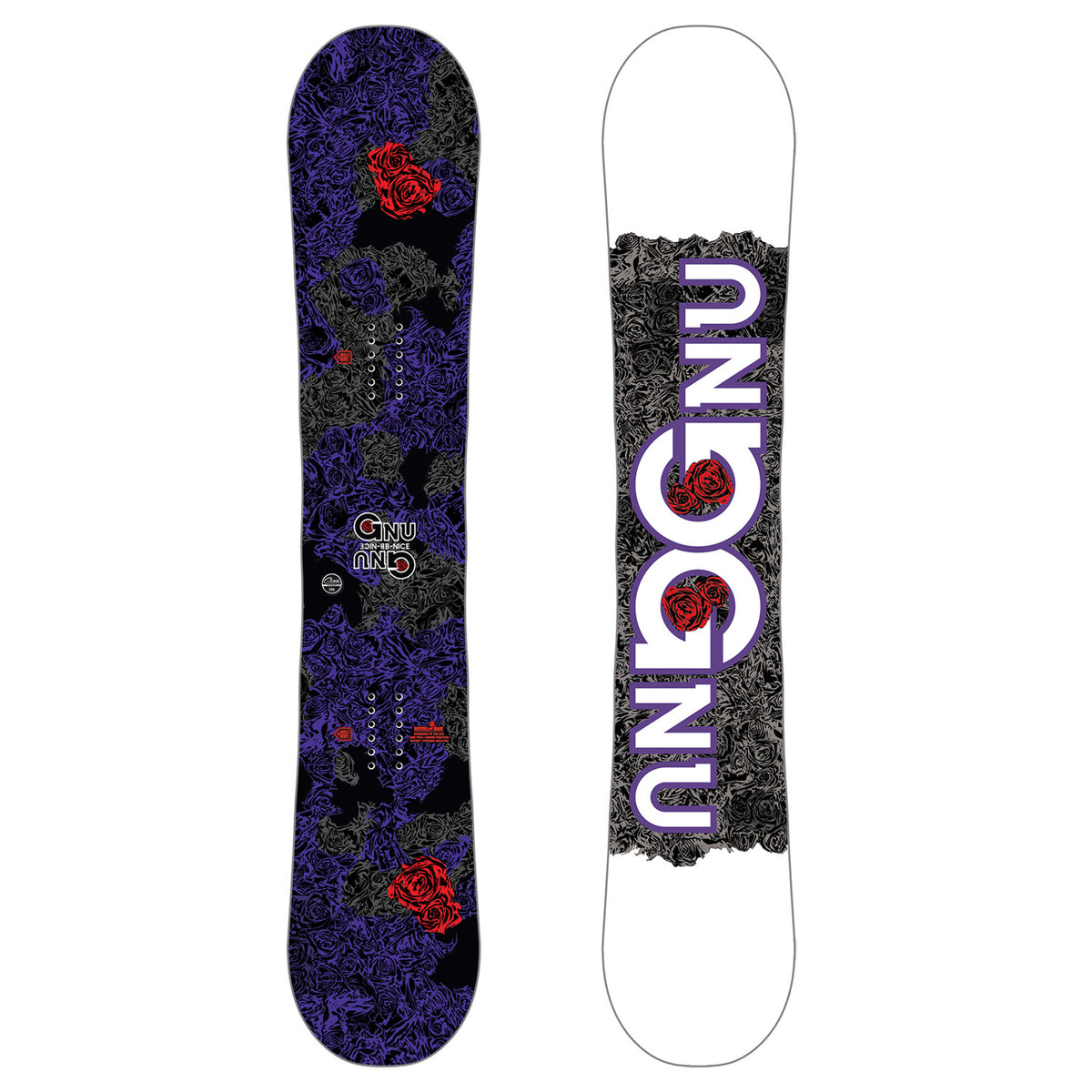 GNU B-Nice Asym BTX Snowboard - Women's 2019 Dark