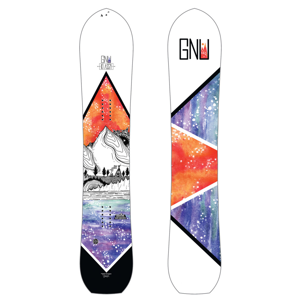 GNU Klassy C2X Snowboard - Women's 2019