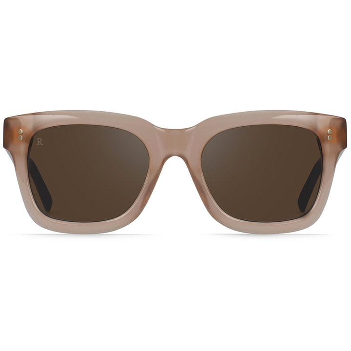 RAEN Gilman Sunglasses Rose/Brown/Silver Mirror