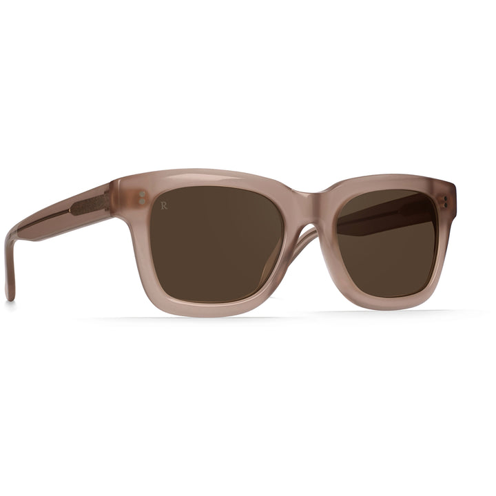 RAEN Gilman Sunglasses Rose/Brown/Silver Mirror