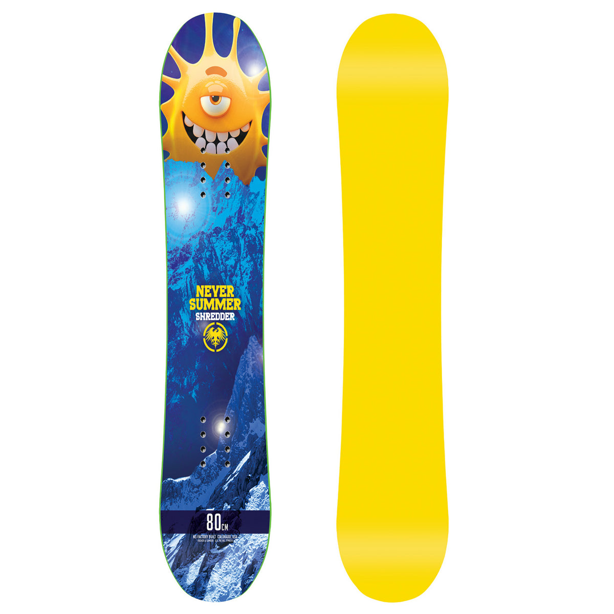 Never Summer Shredder Snowboard - Little Kids' 2019