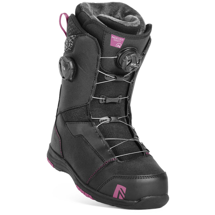 Nidecker Trinity Focus Boa Snowboard Boots - Women's 2019 Black