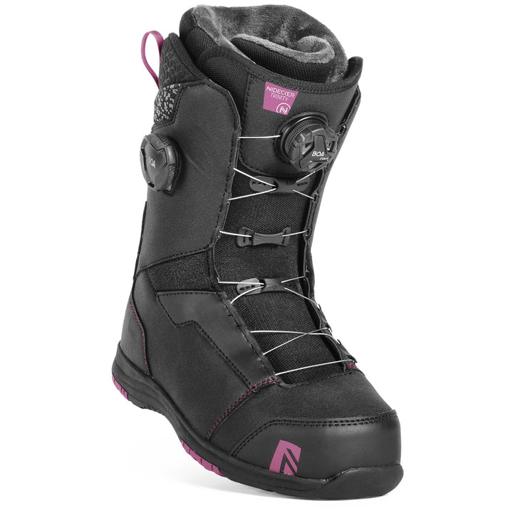 Nidecker Trinity Focus Boa Snowboard Boots - Women's 2019 Black