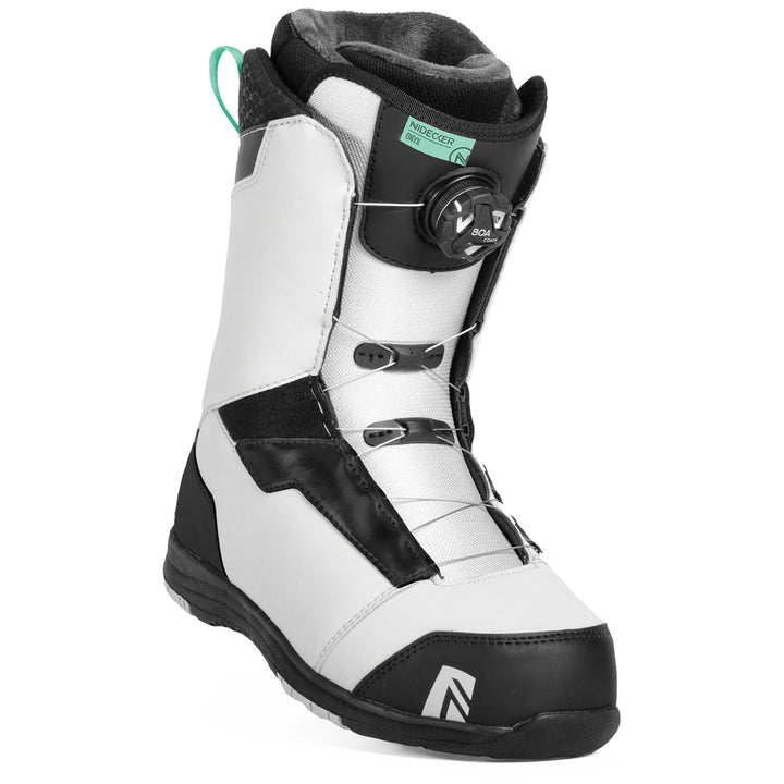 Nidecker Onyx Boa Coil Snowboard Boots - Women's 2019 Grey/Aqua