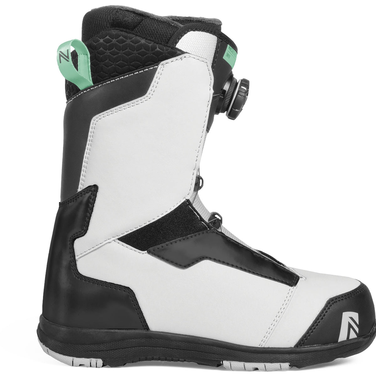 Nidecker Onyx Boa Coil Snowboard Boots - Women's 2019 Grey/Aqua