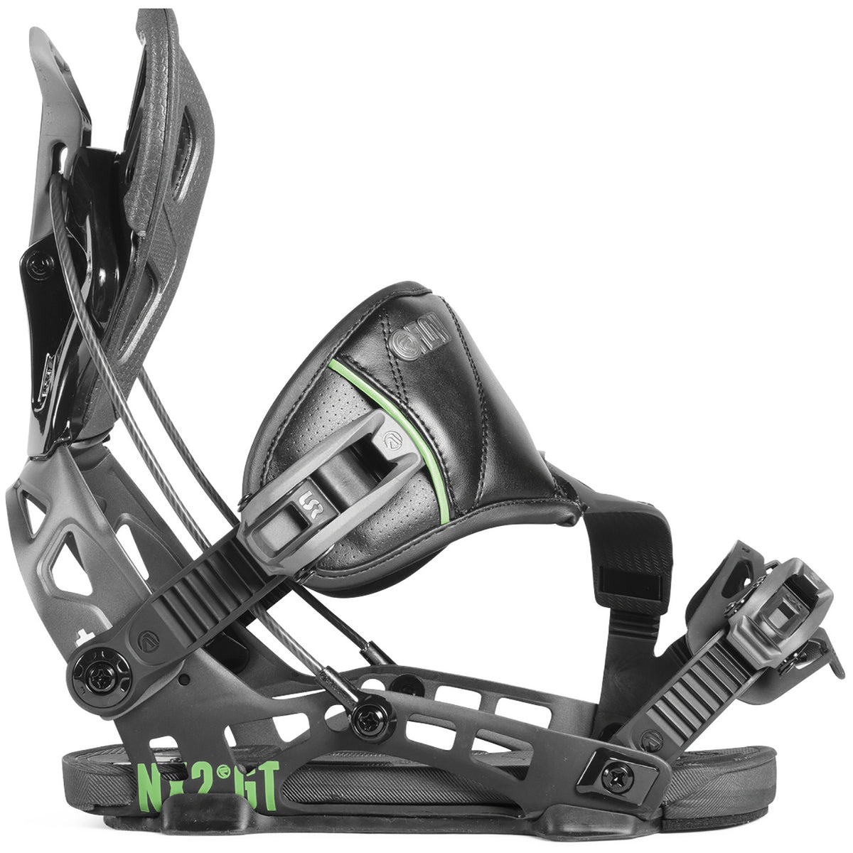 Flow NX2-GT Hybrid Snowboard Bindings 2019 Black