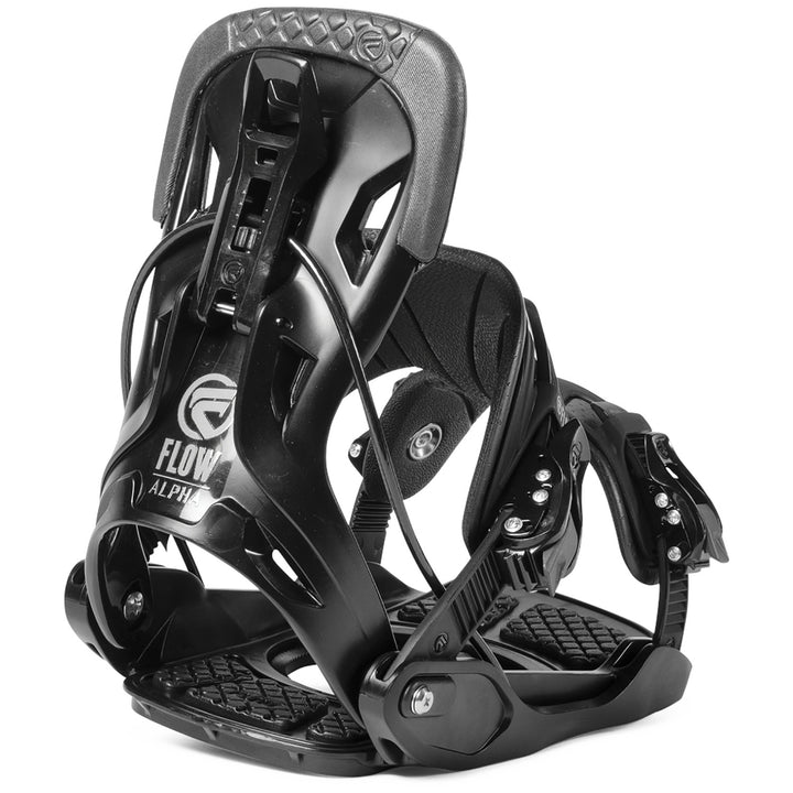 Flow Alpha Snowboard Bindings 2019 Black