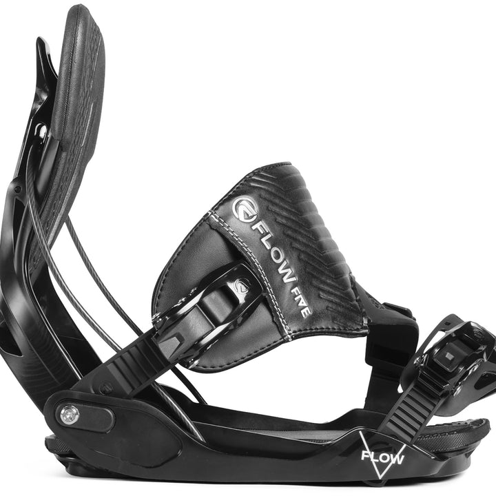 Flow Five Hybrid Snowboard Bindings 2019 Black
