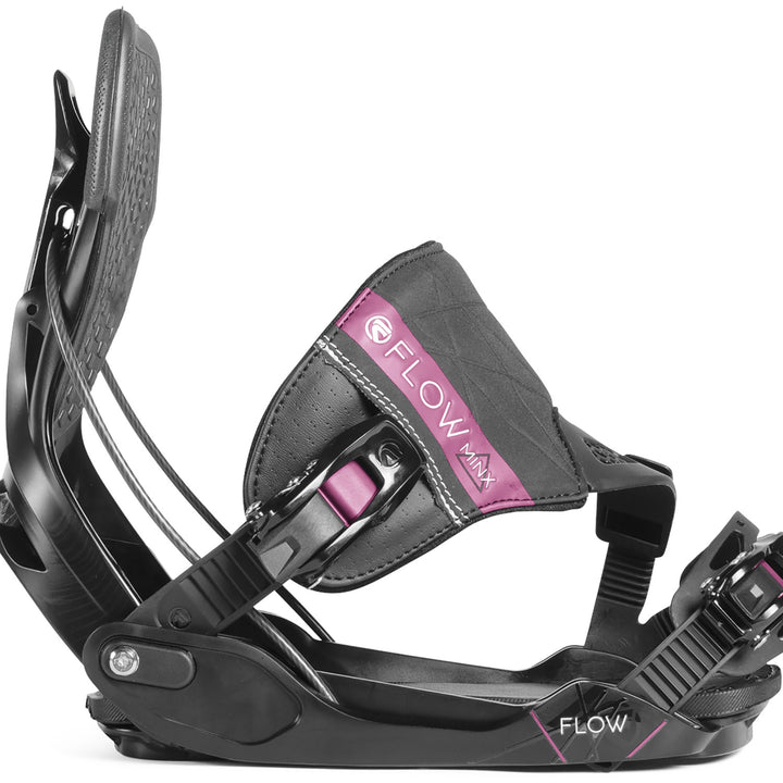 Flow Minx Hybrid Snowboard Bindings - Women's 2019 Black