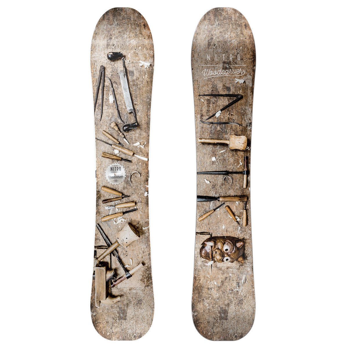 Nitro Woodcarver Snowboard 2019
