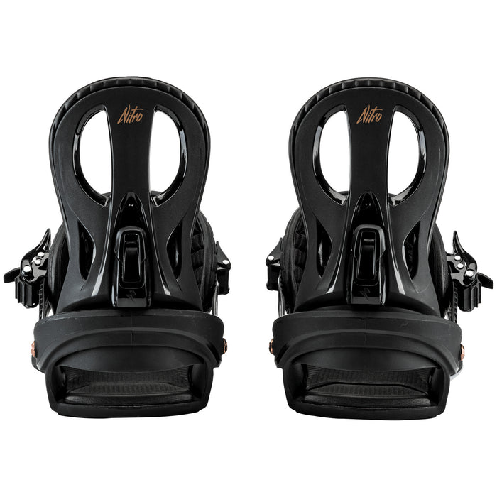 Nitro Rhythm Snowboard Bindings - Women's 2019 Black Bronze