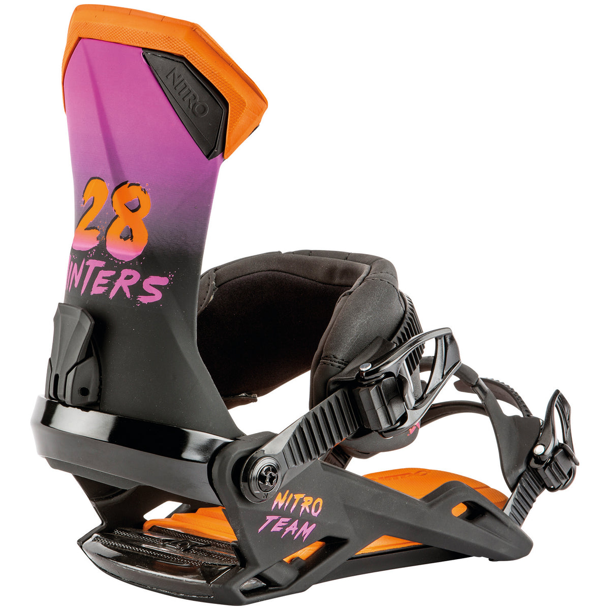 Nitro Team Snowboard Bindings 2019 28 Winters