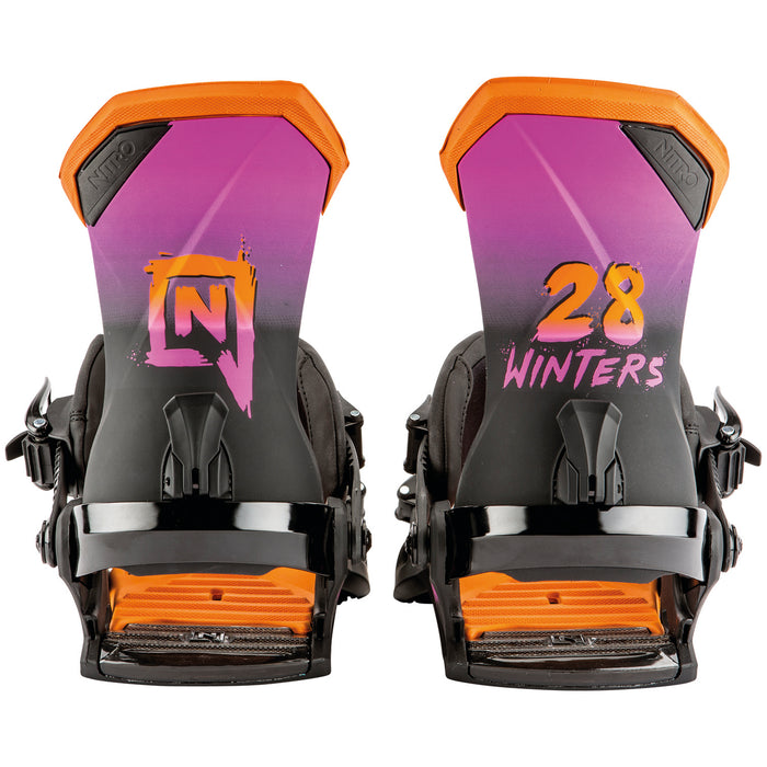 Nitro Team Snowboard Bindings 2019 28 Winters