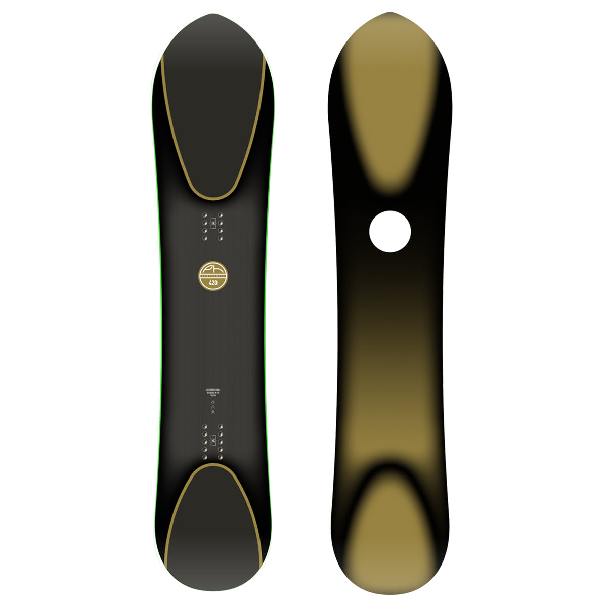 Yes. 420 Powderhull Snowboard 2019