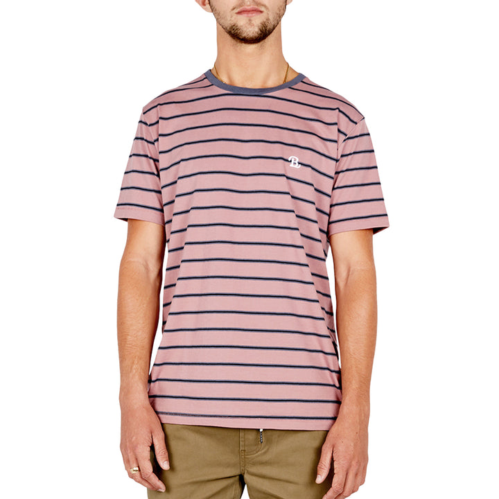 Barney Cools B.Schooled T-Shirt Rose Stripe
