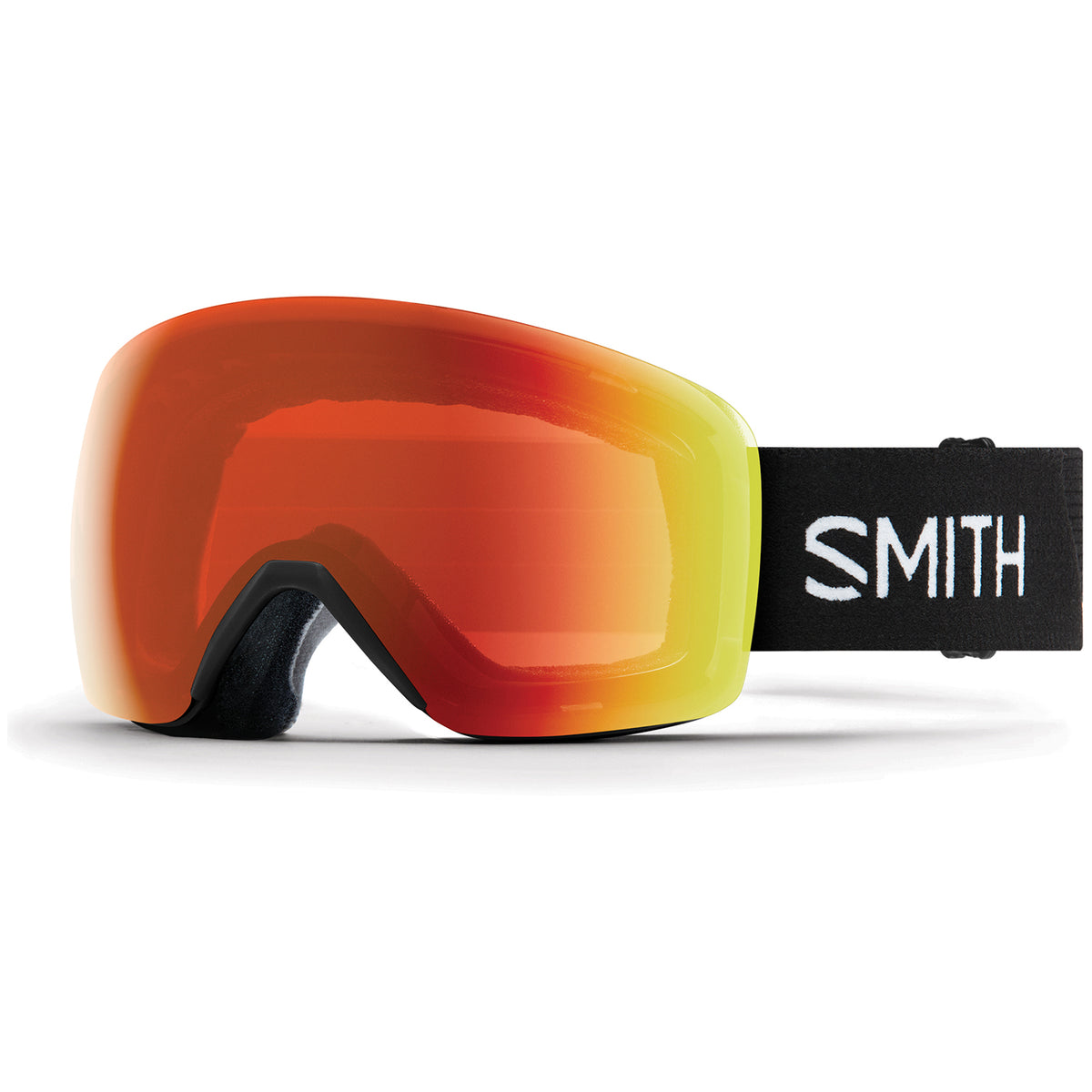 Smith Skyline Asian Fit Goggles Black/Chromapop Everyday Red Mirror