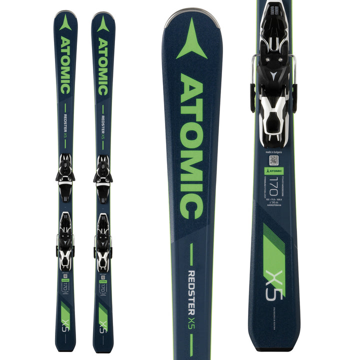 Atomic Redster X5 Skis + FT 11 GW Bindings 2019