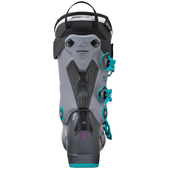 K2 Luv 110 MV Ski Boots - Women's 2019 Light Gray/Turquoise