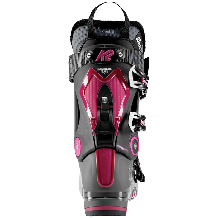 K2 B.F.C. W 100 Ski Boots - Women's 2019 Gray/Burgandy