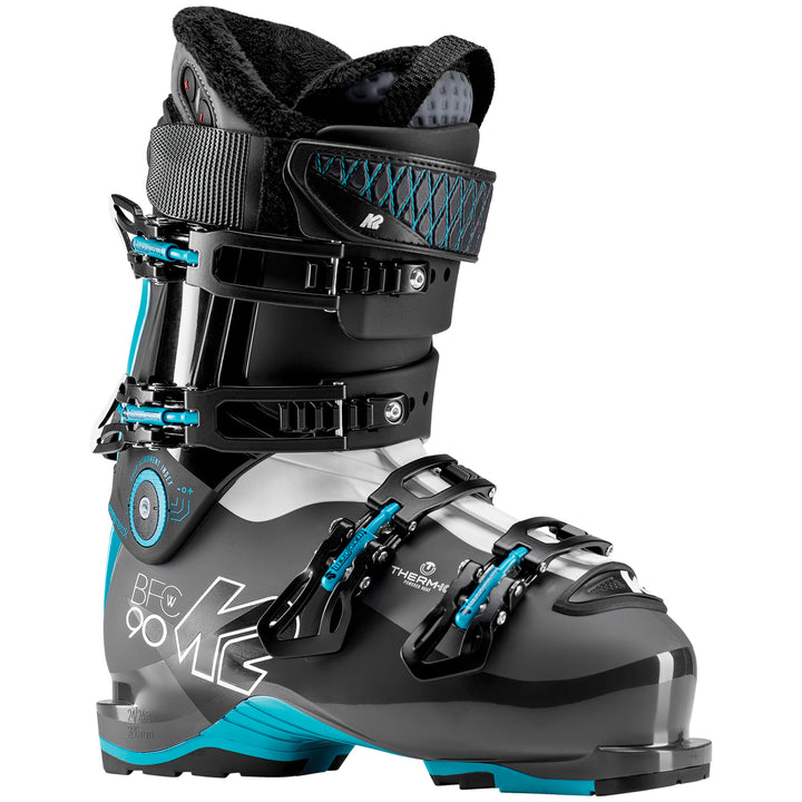 K2 B.F.C. W 90 Heat Ski Boots - Women's 2019 Gray/Blue