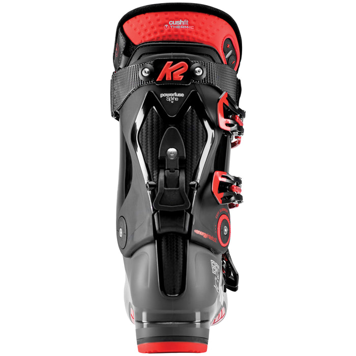 K2 B.F.C. 100 Heat Ski Boots 2019 Dark Gray/Red