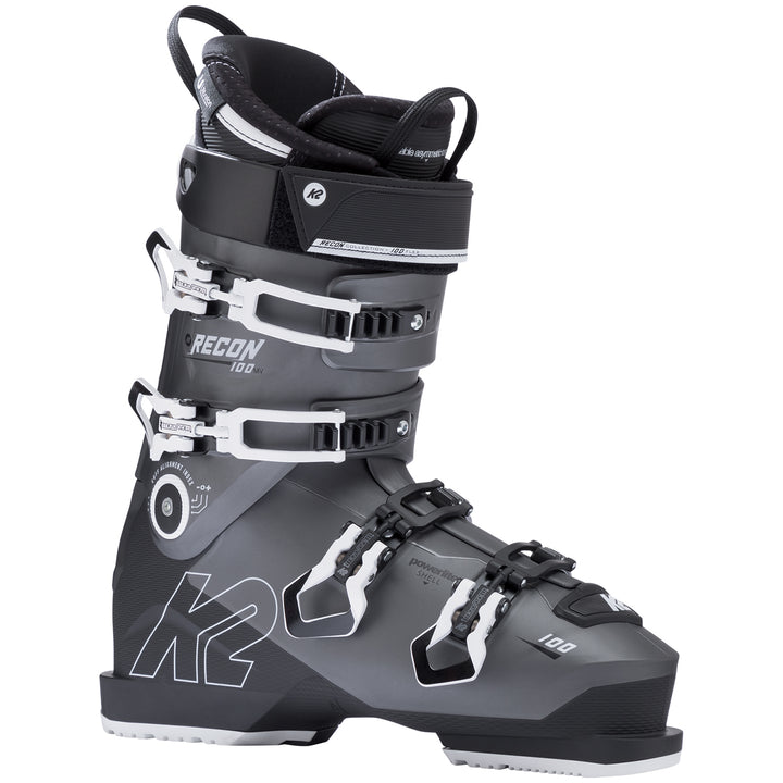 K2 Recon 100 MV Ski Boots 2020 Dark Gray/White