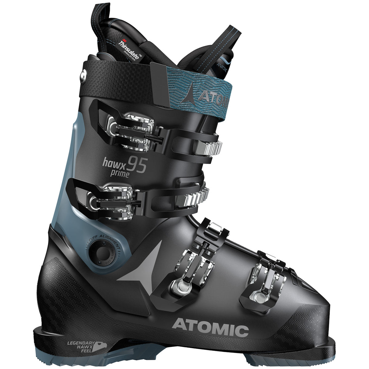 Atomic Hawx Prime 95 W Ski Boots - Women's 2020 Black/Denim Blue