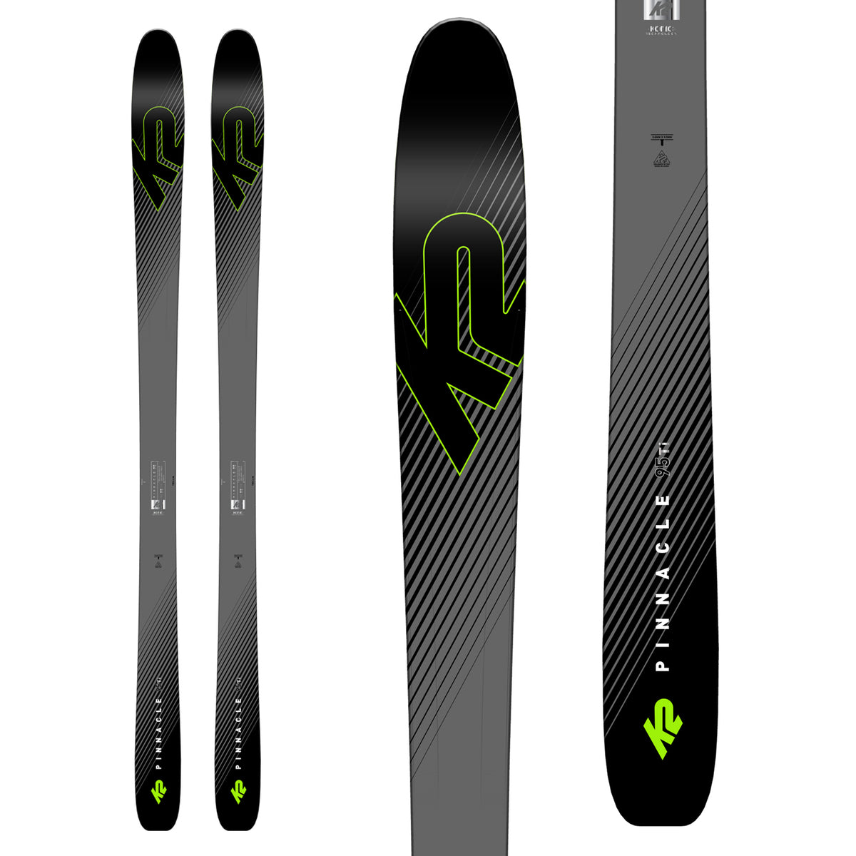 K2 Pinnacle 95 Ti Skis 2019