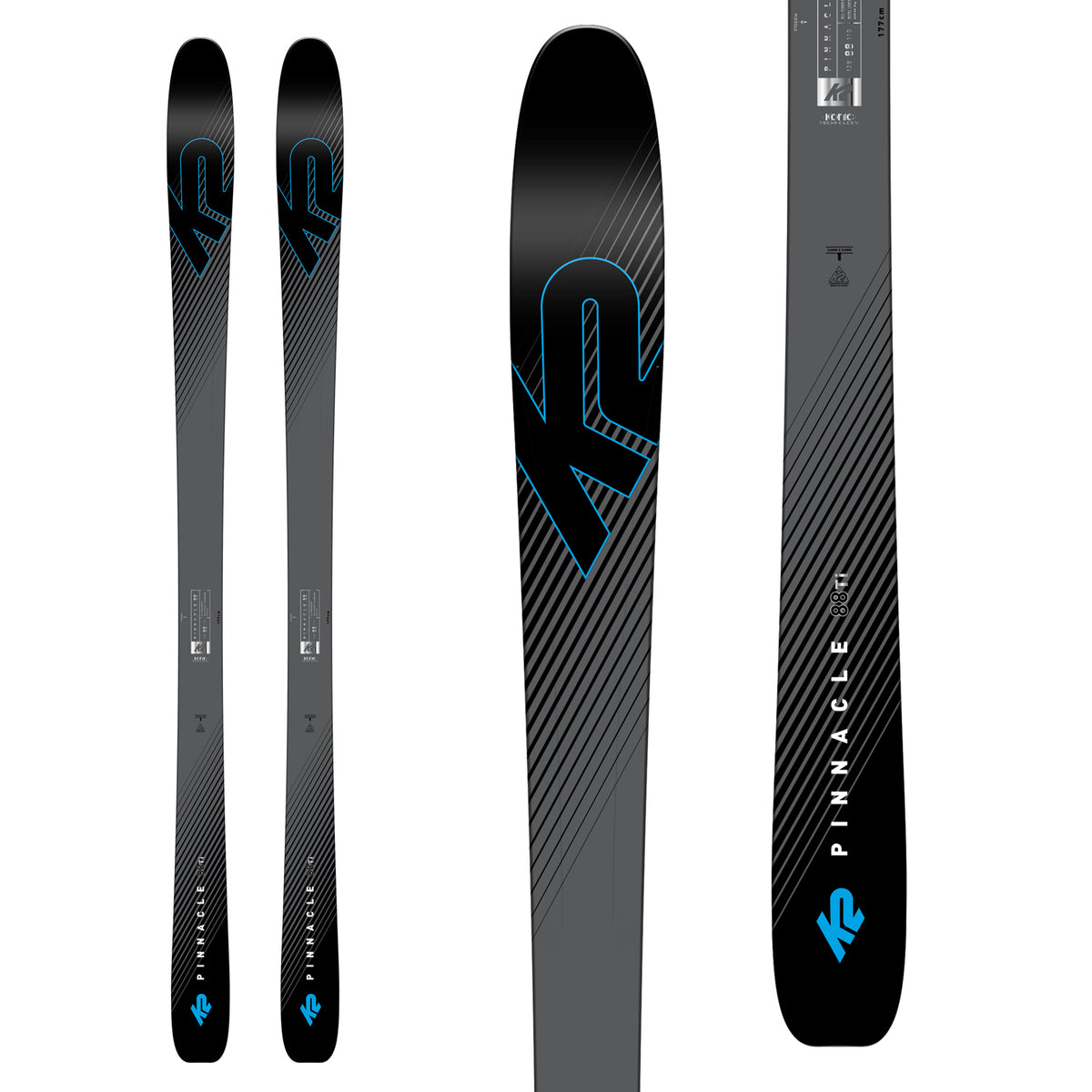 K2 Pinnacle 88 Ti Skis 2019