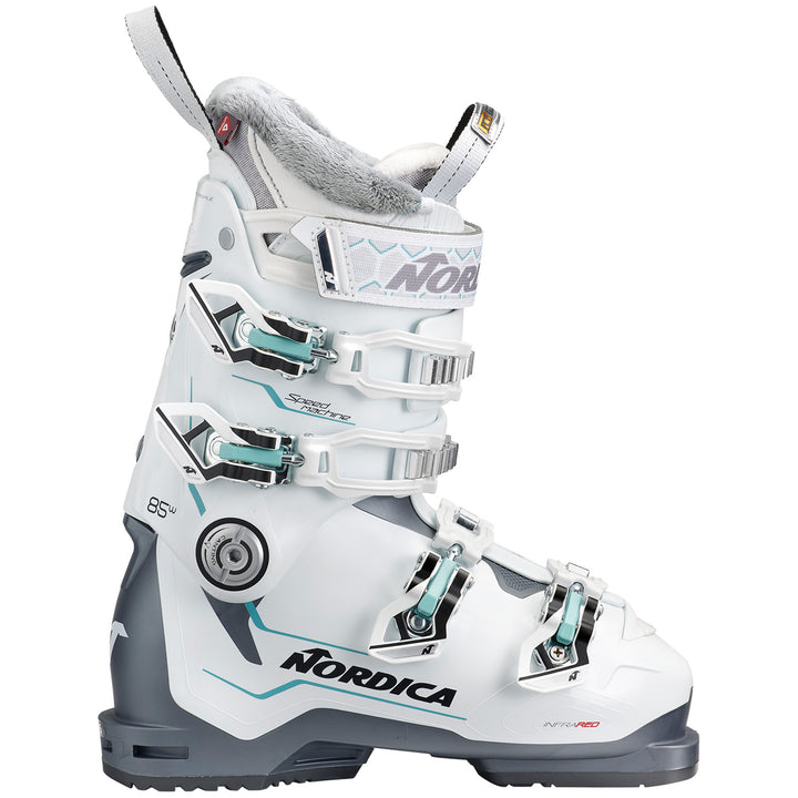 Nordica Speedmachine 85 W Ski Boots - Women's 2019 White/Anthracite/Light Blue