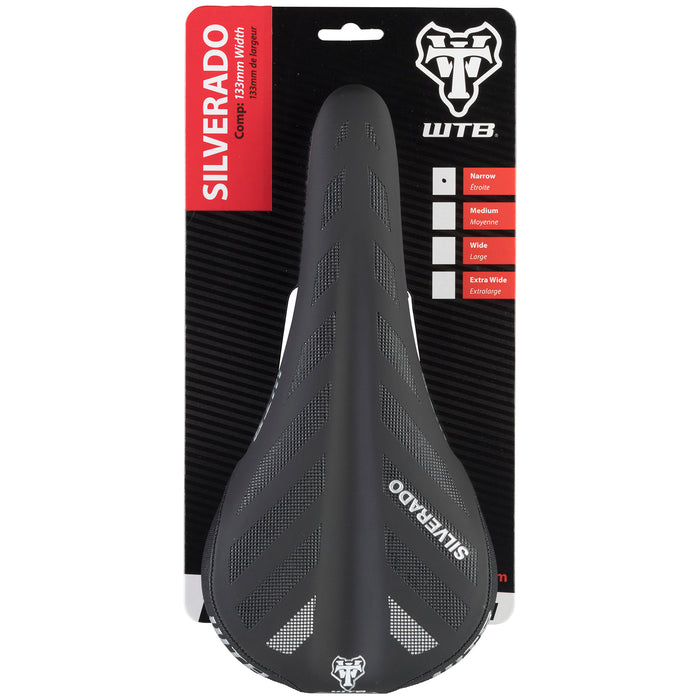 WTB Silverado Comp Steel Rail Saddle Black/Gray