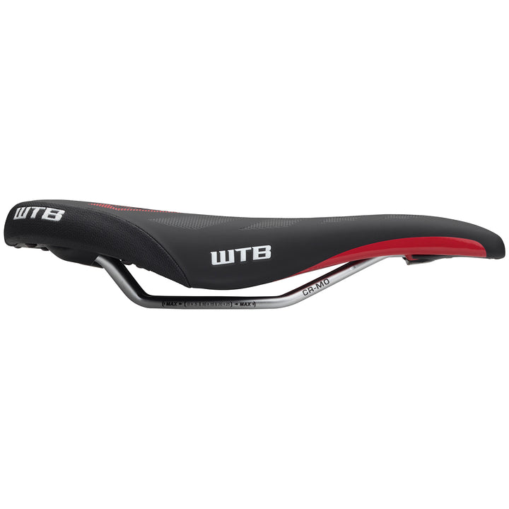 WTB Silverado Race CroMo Rail Saddle Black/Red
