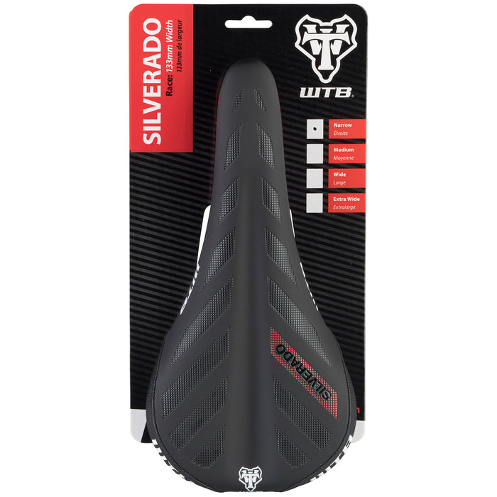 WTB Silverado Race CroMo Rail Saddle Black/Red