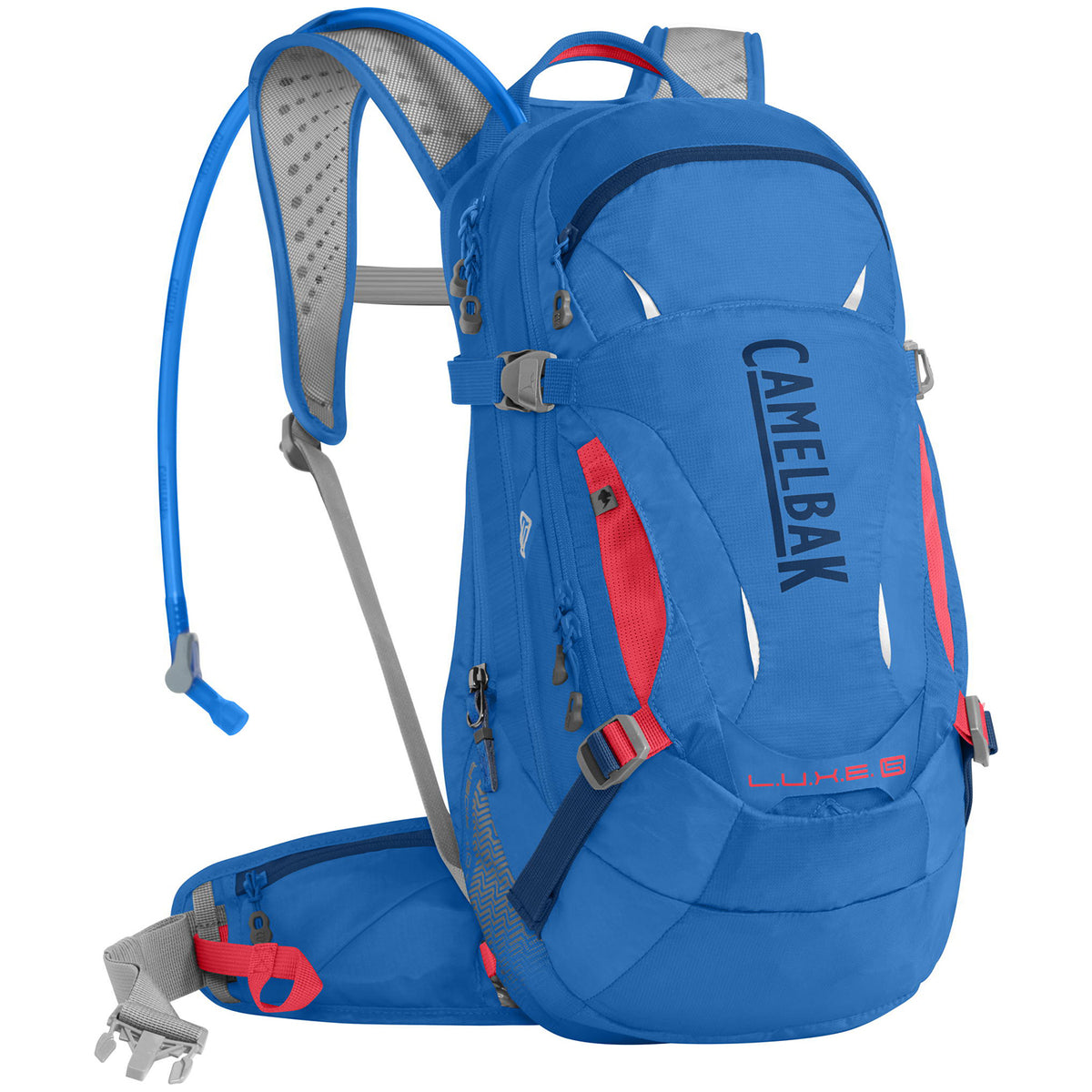 CamelBak L.U.X.E. LR 14 Hydration Pack - Women's Carve Blue/Fiery Coral
