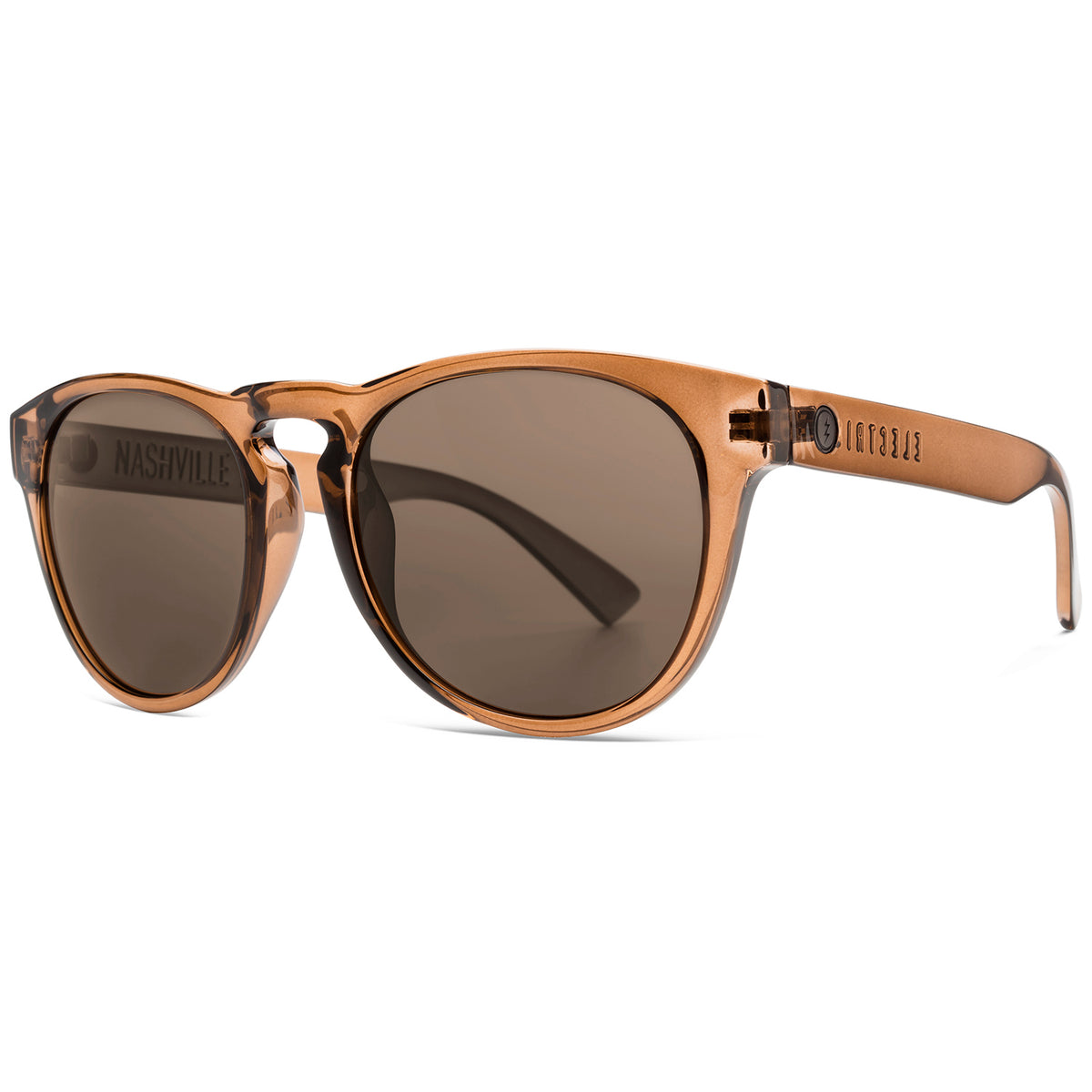 Electric Nashville XL Sunglasses Gloss Mono Bronze/Ohm Bronze Polarized