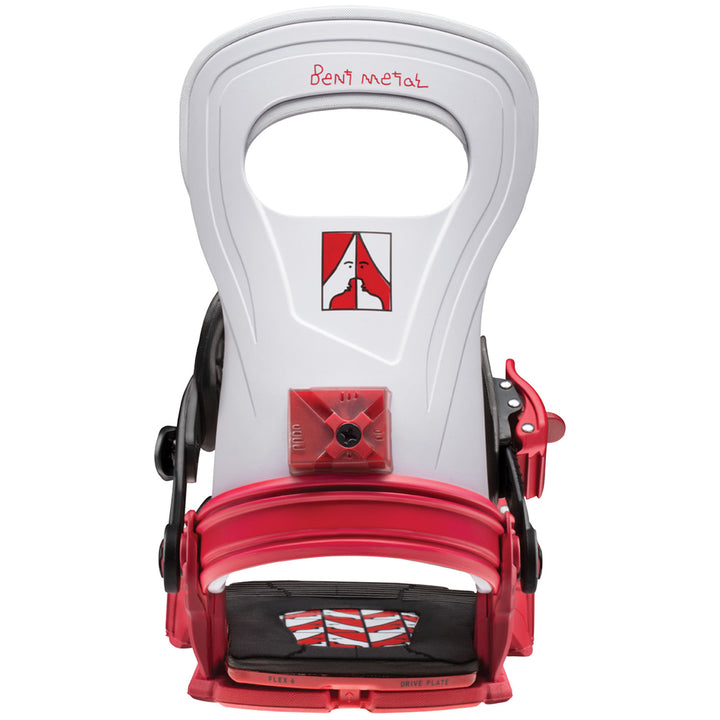 Bent Metal Transfer Snowboard Bindings 2019 Red