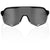 100% S2 Sunglasses Soft Tact Black/Smoke Lens