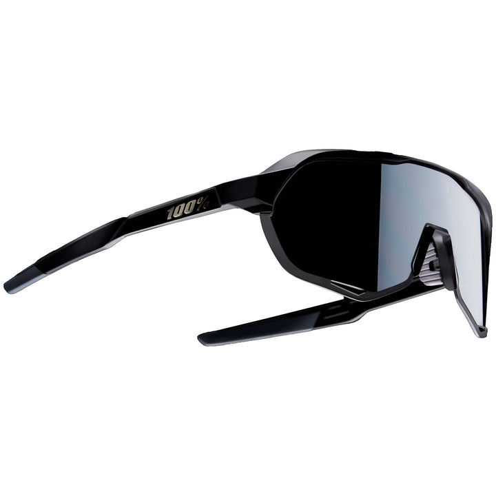 100% S2 Sunglasses Soft Tact Black/Smoke Lens