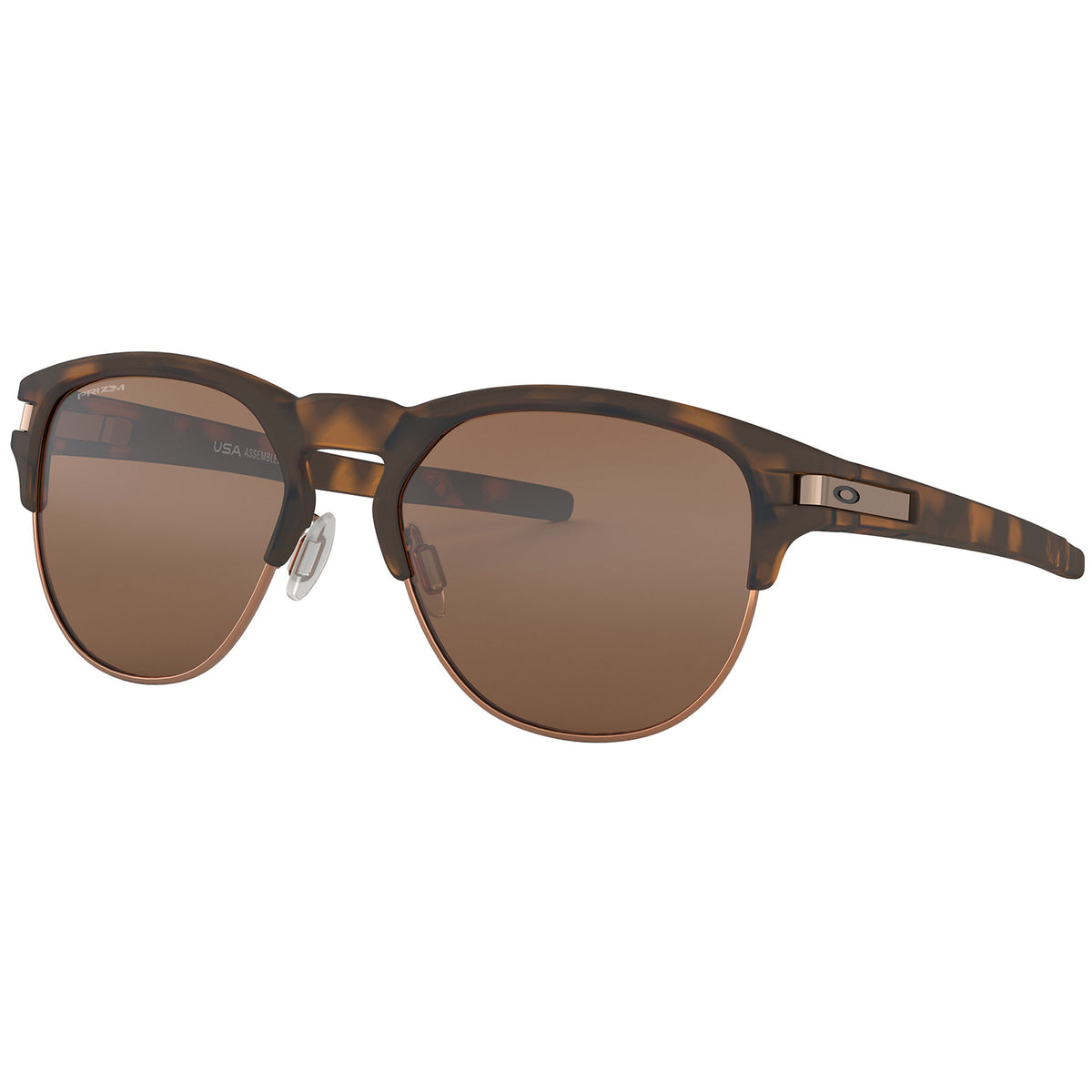 Oakley Latch Key L Sunglasses Matte Brown Tort/Prizm Tungsten