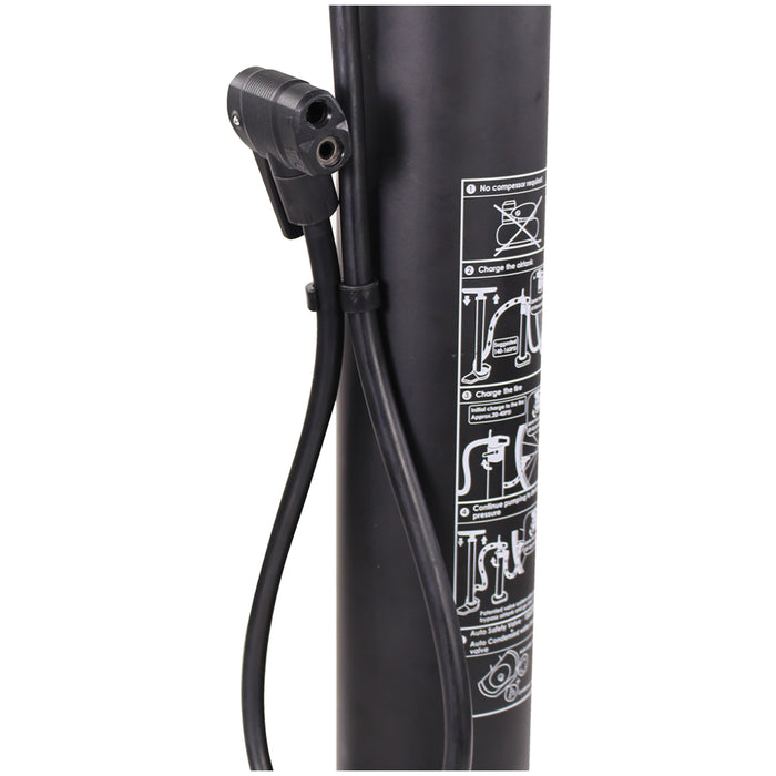Serfas AF-1 Air Force One Tubeless Floor Pump Black