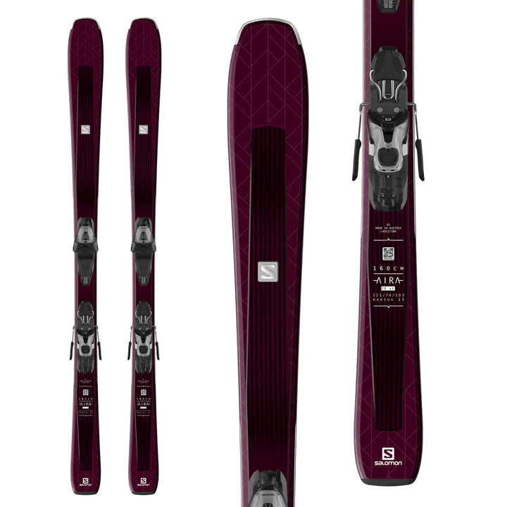 Salomon Aira 76 ST Skis + Lithium 10 W Bindings - Women's 2019