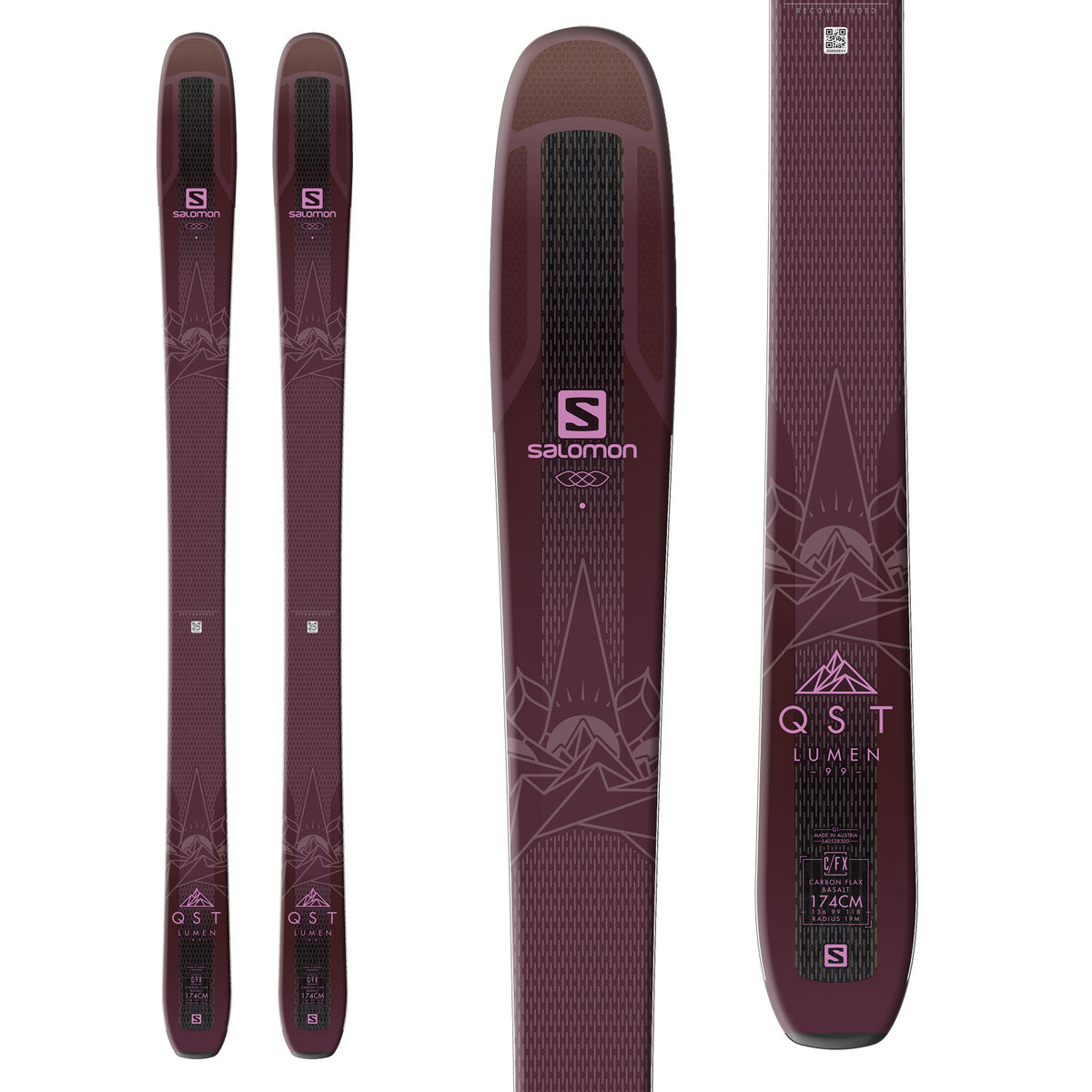 Salomon QST Lumen 99 Skis - Women's 2019