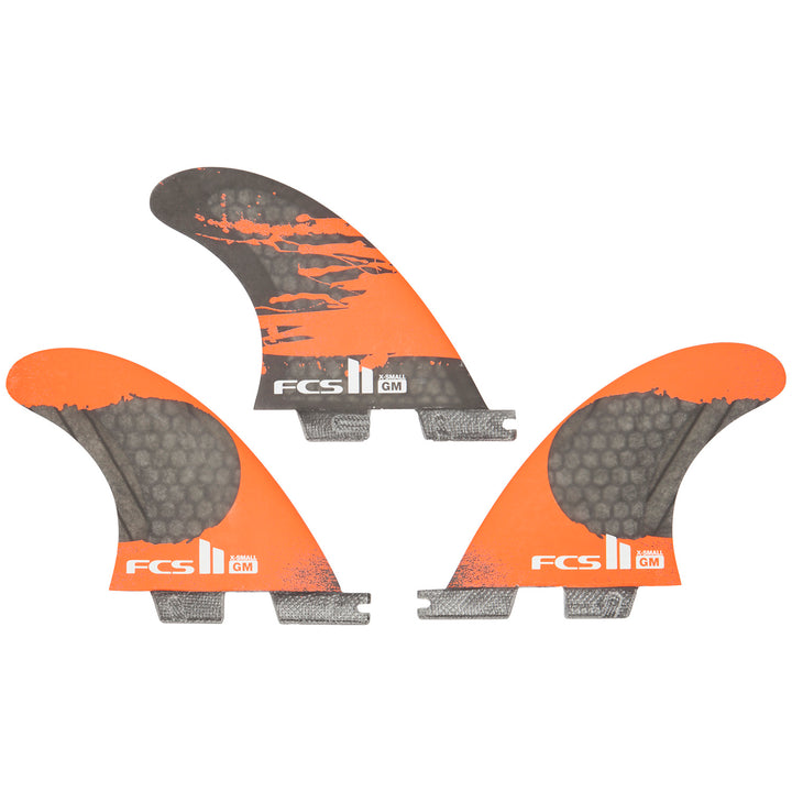 FCS II GM PC Carbon X-Small Tri Fin Set