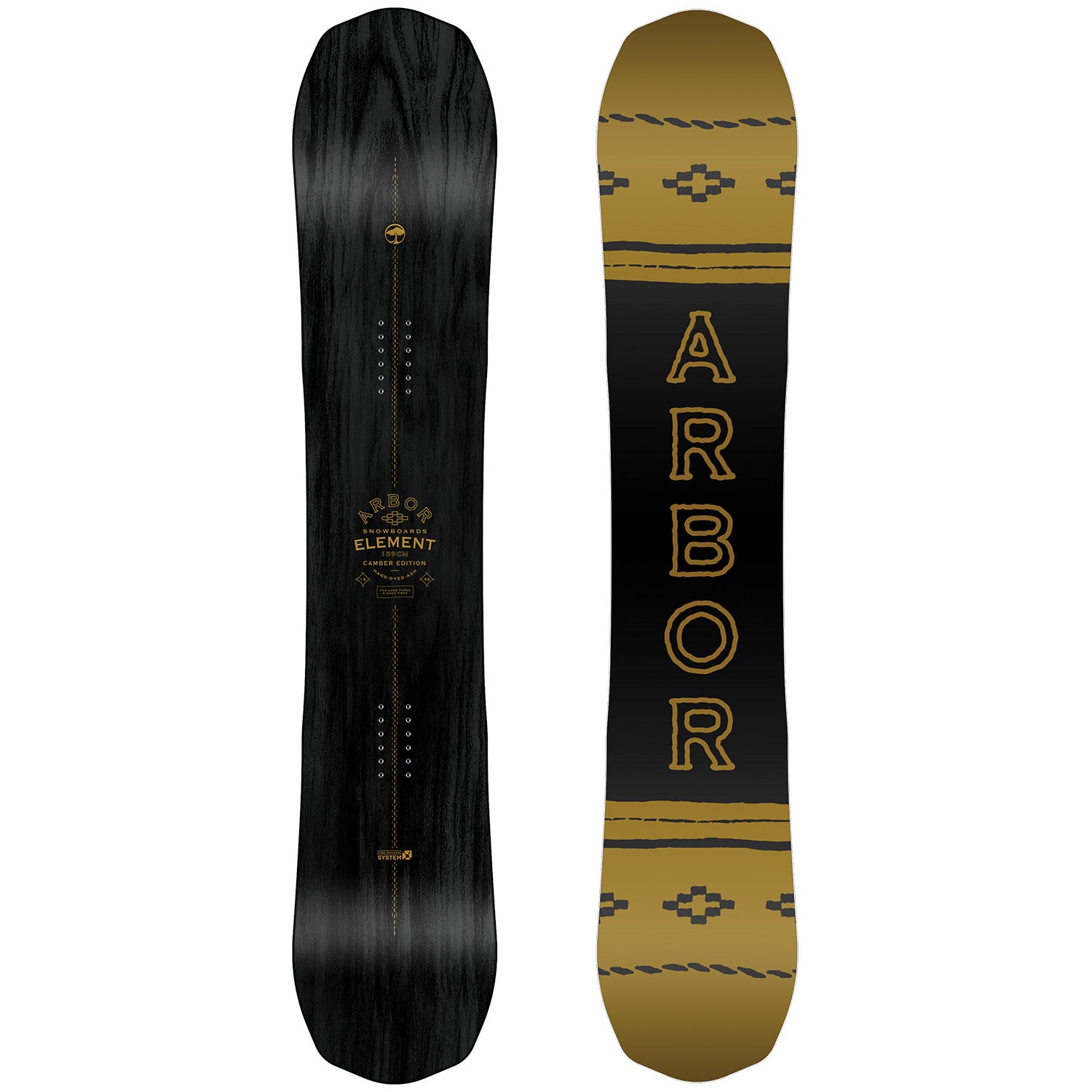 Arbor Element Black Camber Snowboard 2019 – evo