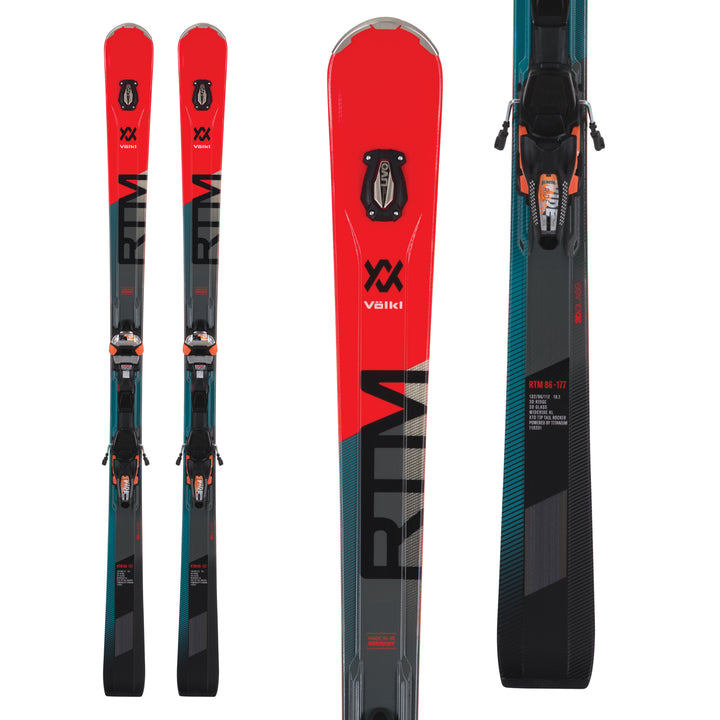 Völkl RTM 86 Skis + iPT WideRide XL 12 FR GW Bindings 2019