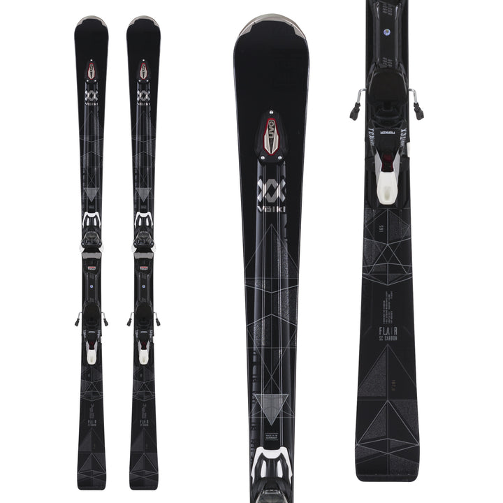 Völkl Flair SC Carbon Skis + vMotion3 11 GW Bindings - Women's 2019