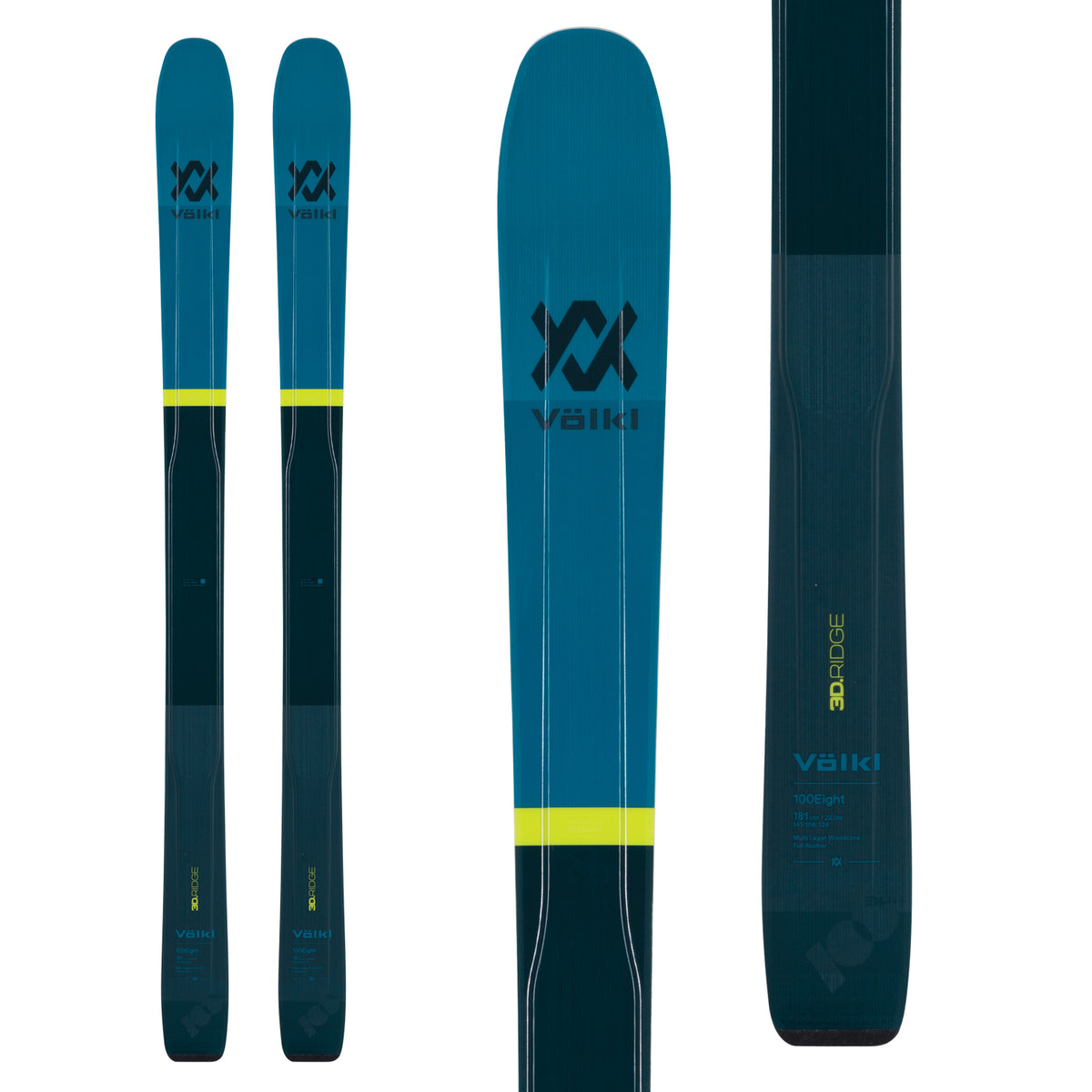 Völkl 100Eight Skis 2020